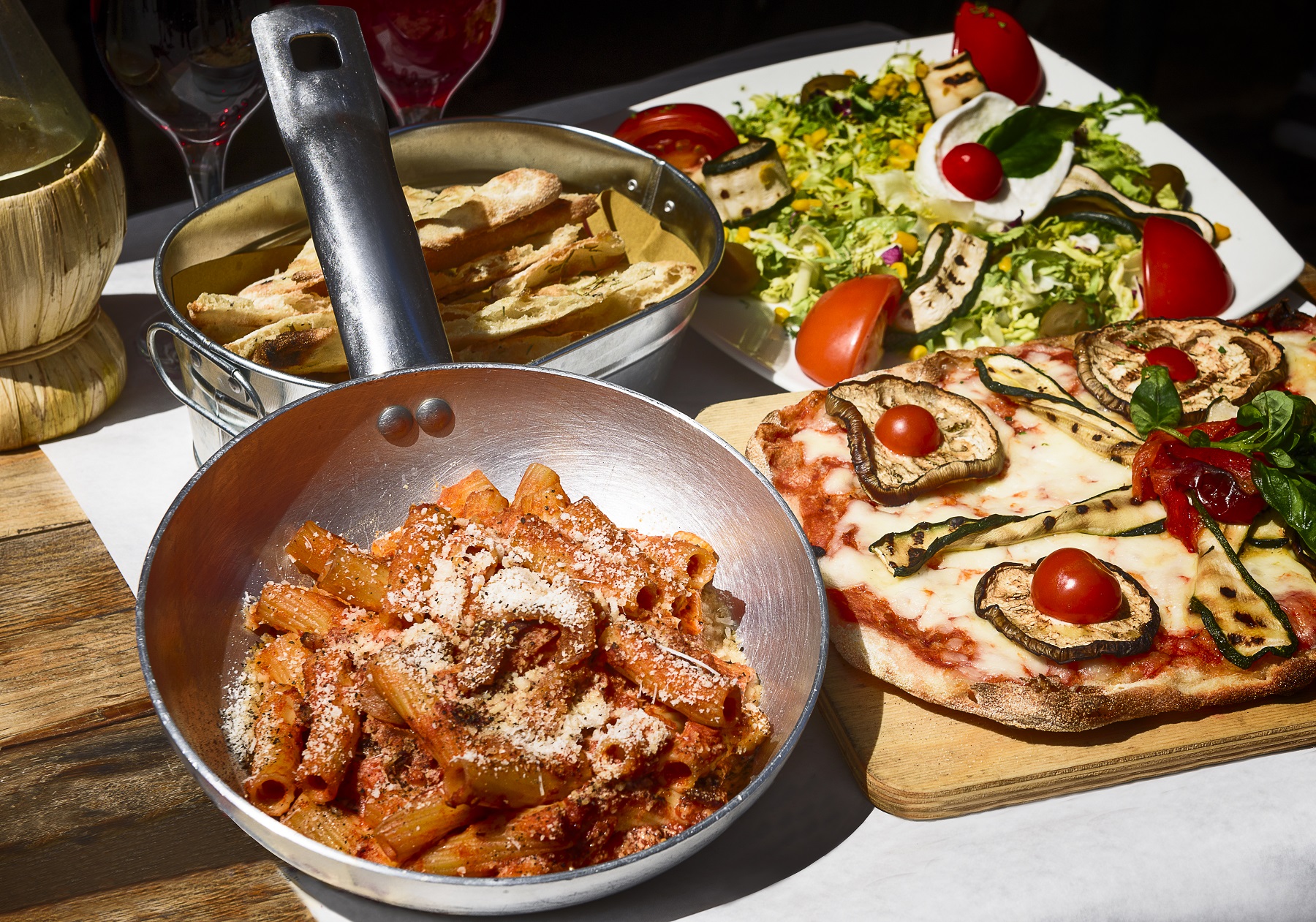 Tasted and famous Italian food