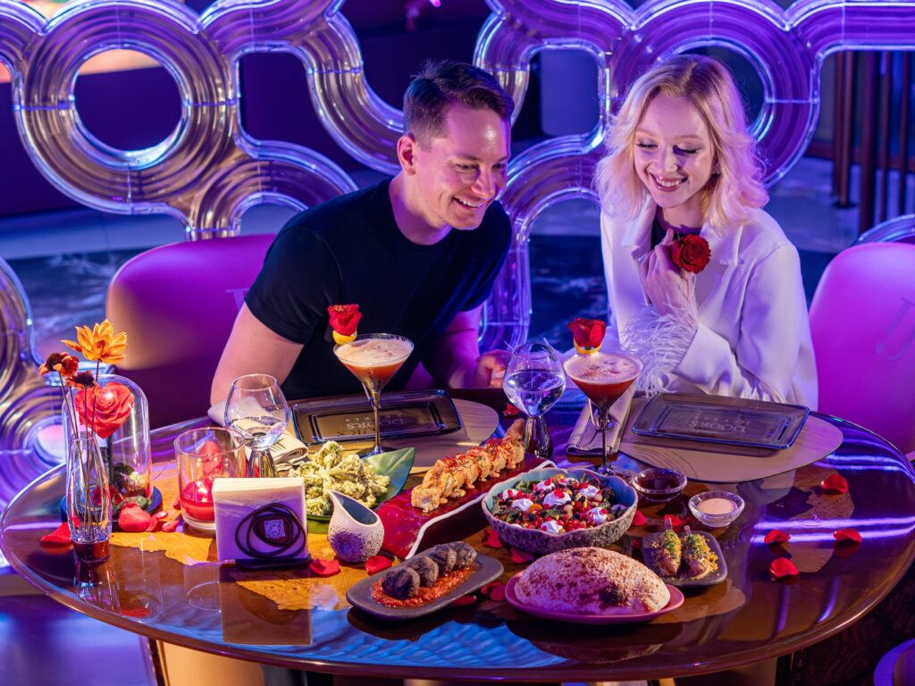 romantic dinner in Dubai Mall